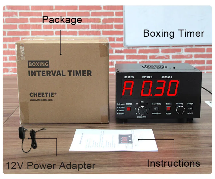 Boxing Match Digital Timer Boxing Match Digital Timer