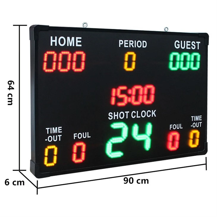 led scoreboard for sport game